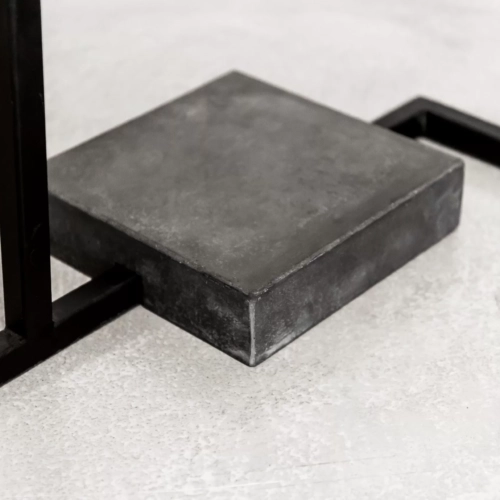 Ekspozicinio stovo betoninė detalė BRICK